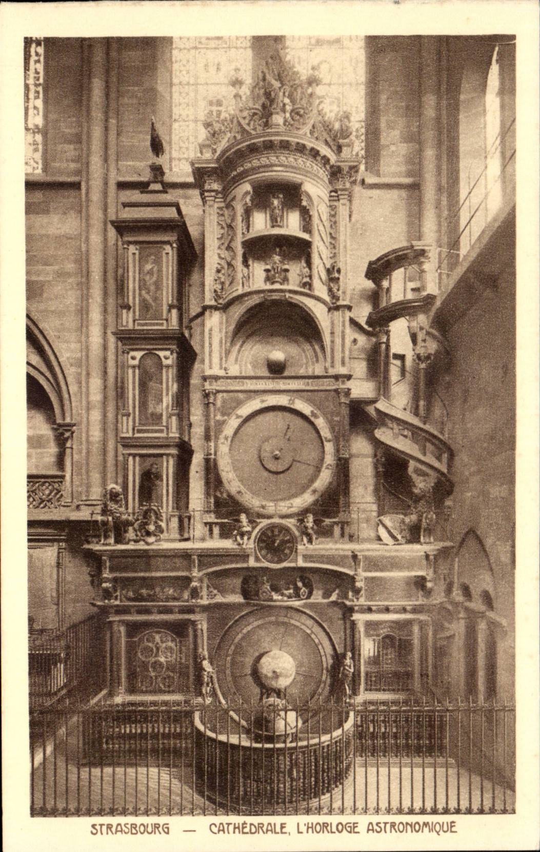 Strasbourg — Cathédrale, l'horloge astronomique