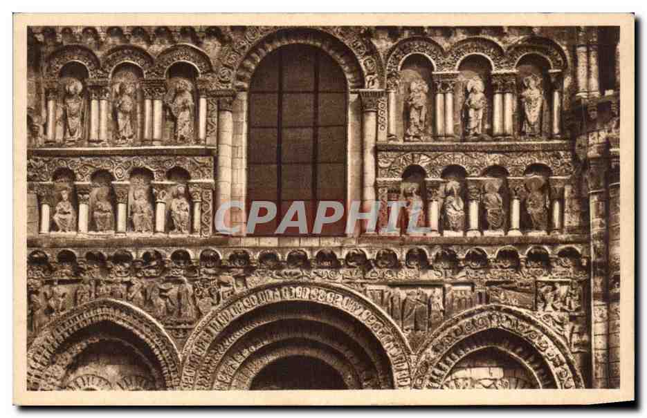 Poitiers — Église Notre-Dame-la-Grande — J. Robuchon, photographie, Poitiers