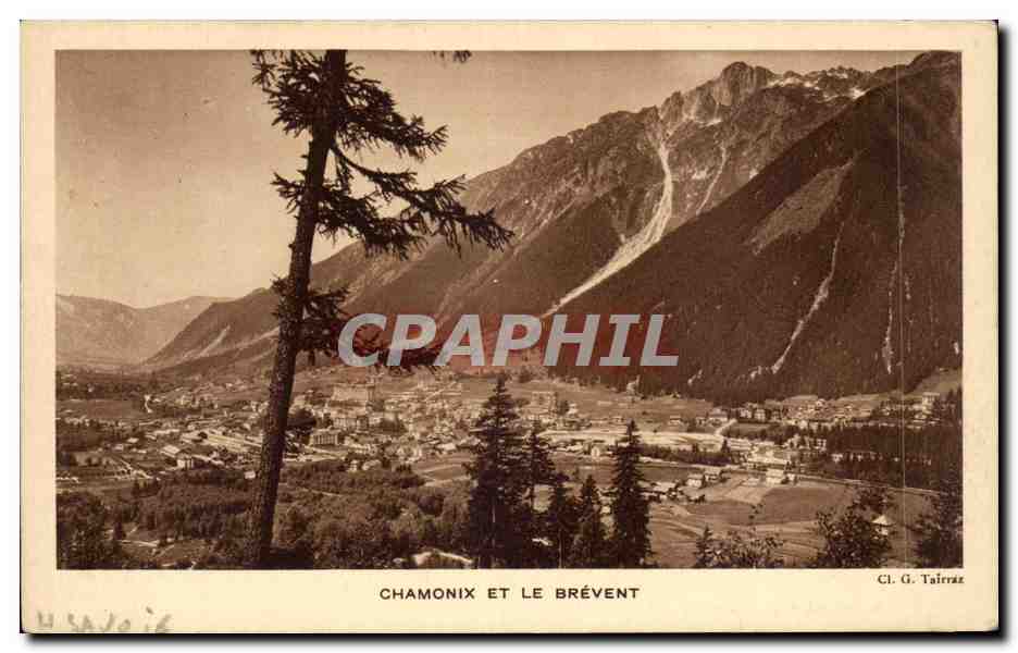CPA Chamonix et le Brevent