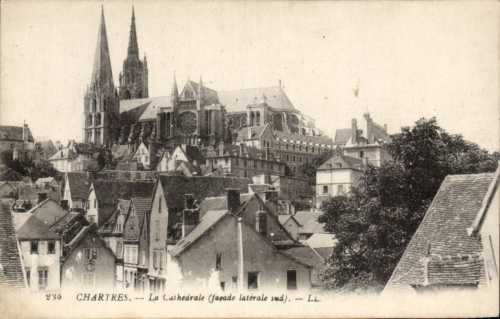 CPA Cathedrale de Chartres 