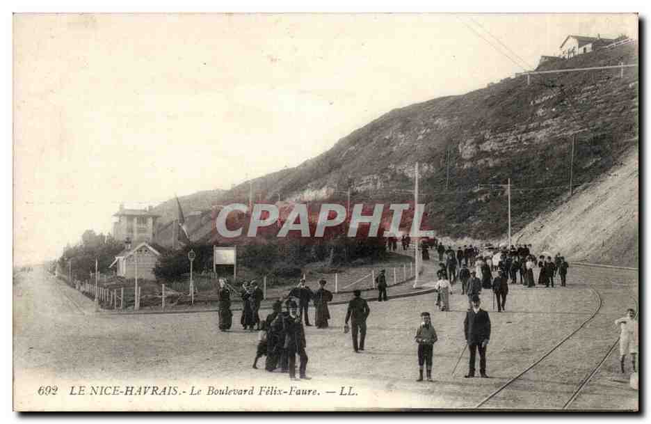 CPA Le Nice Havrais Le boulevard Felix Faure