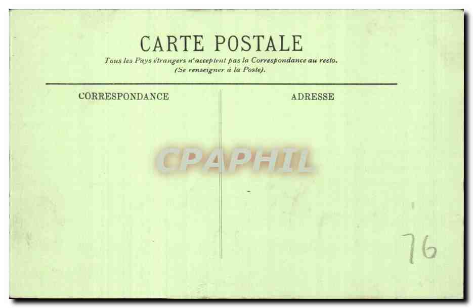 CPA Le Nice Havrais Le boulevard Felix Faure — Rückseite