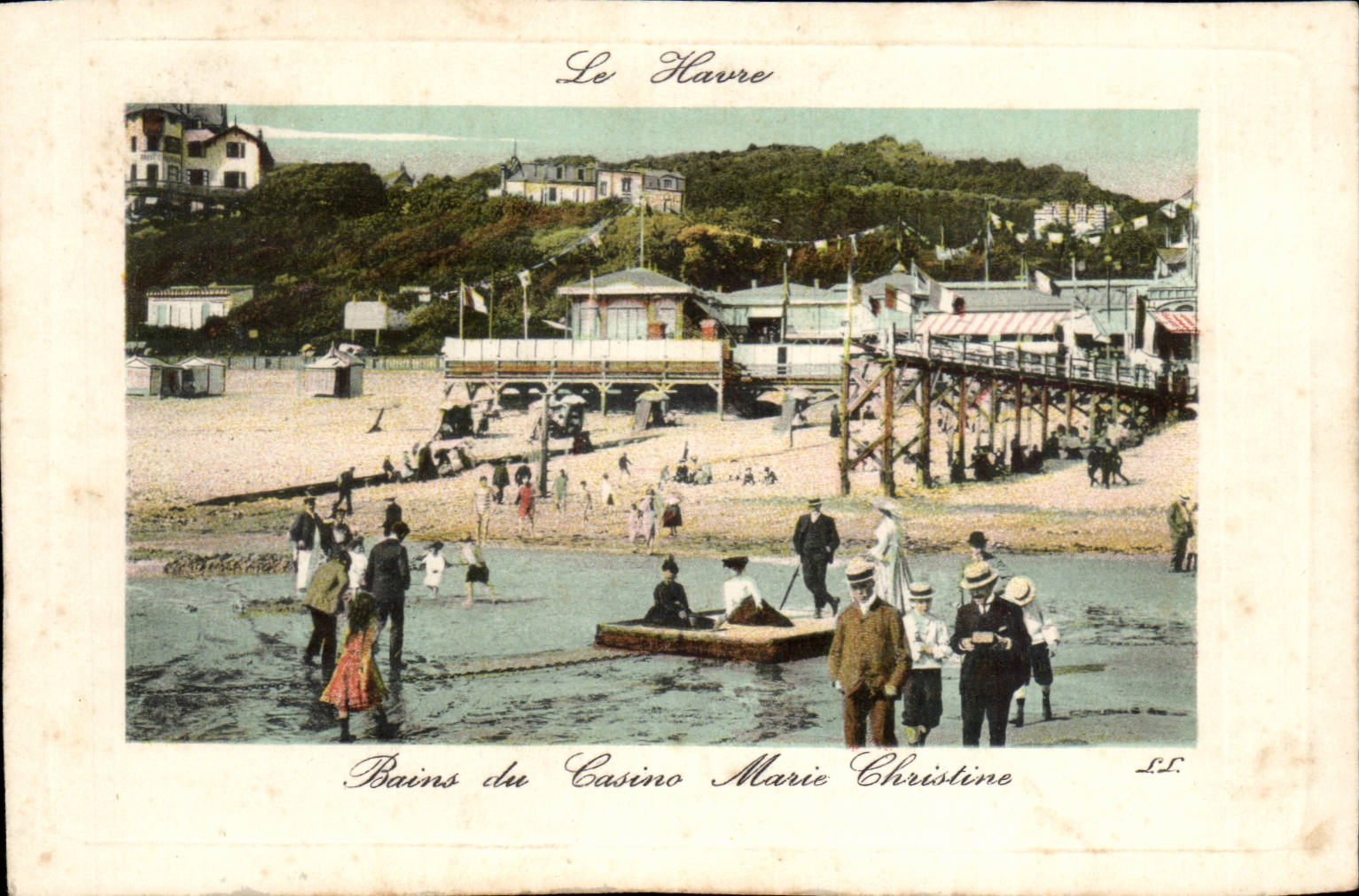 CPA Le Havre Bains du casino Marie Christine
