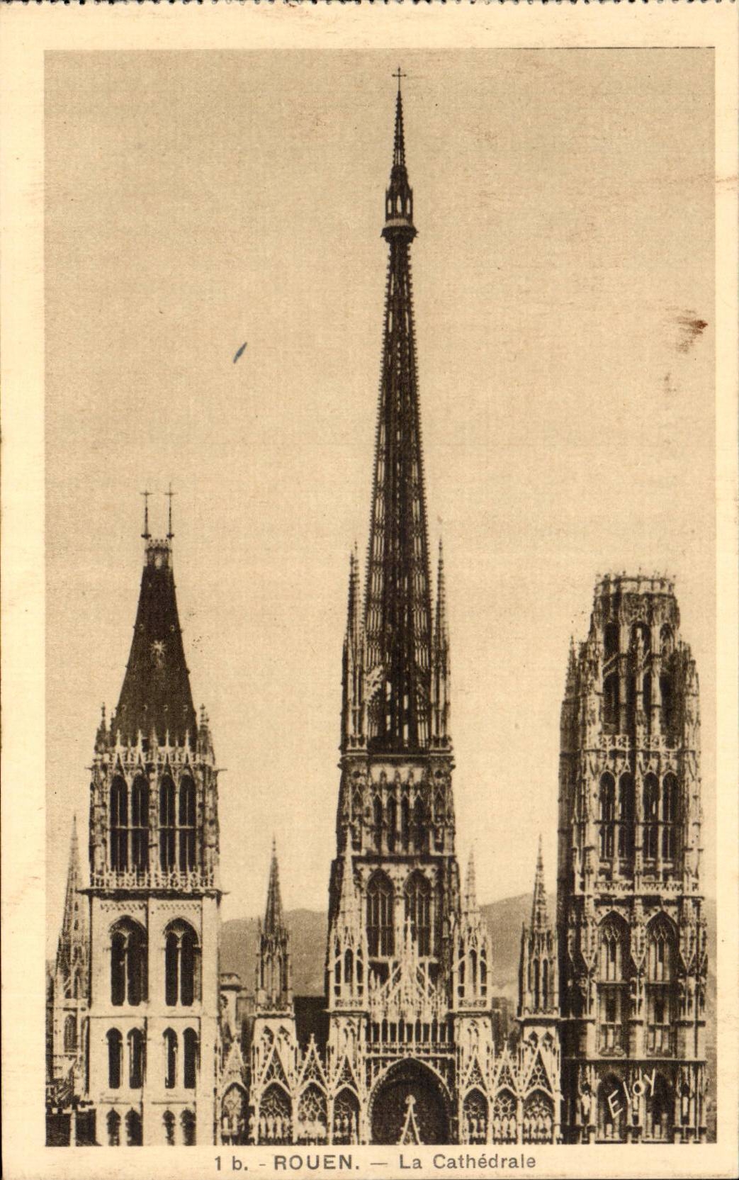 CPA Rouen la cathedrale