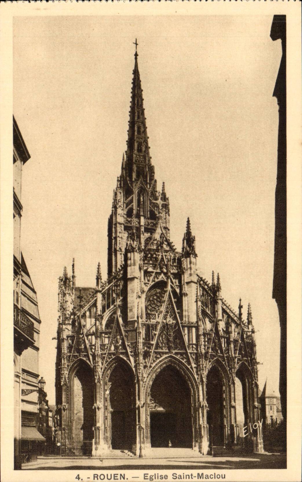 CPA Rouen Eglise Saint Maclou