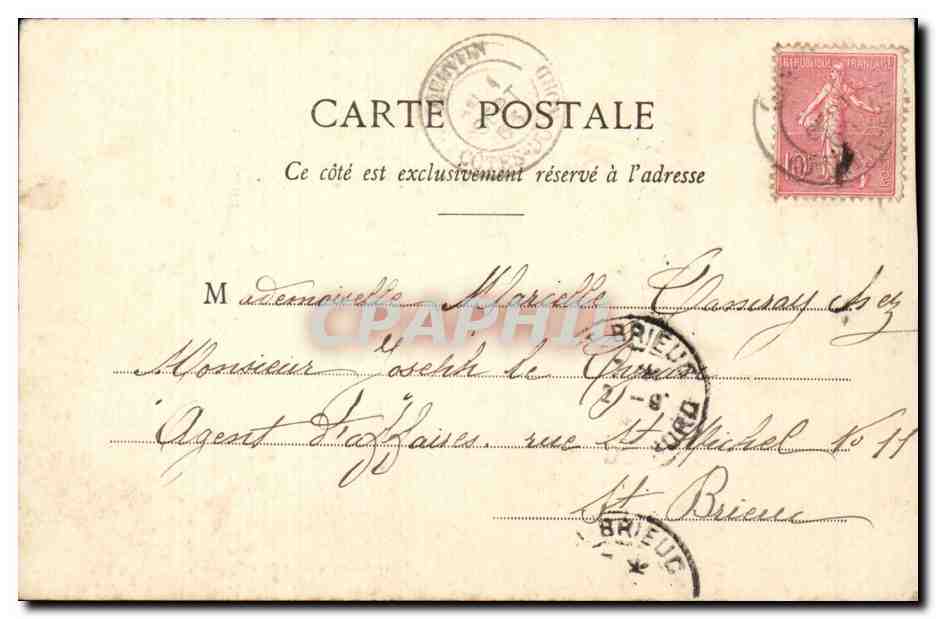 CPA Fantaisie Enfant L'aiglon Napoleon — Rückseite
