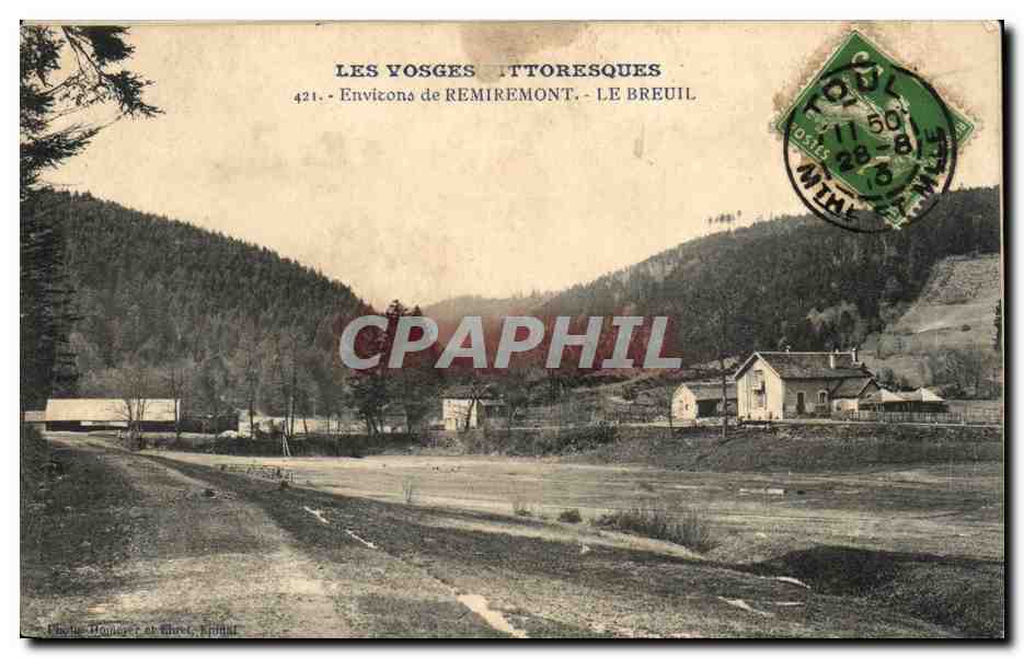 CPA Vosges Environs de Remiremont Le Breuil