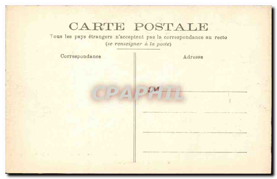CPA Auxerre College Atelier — Rückseite
