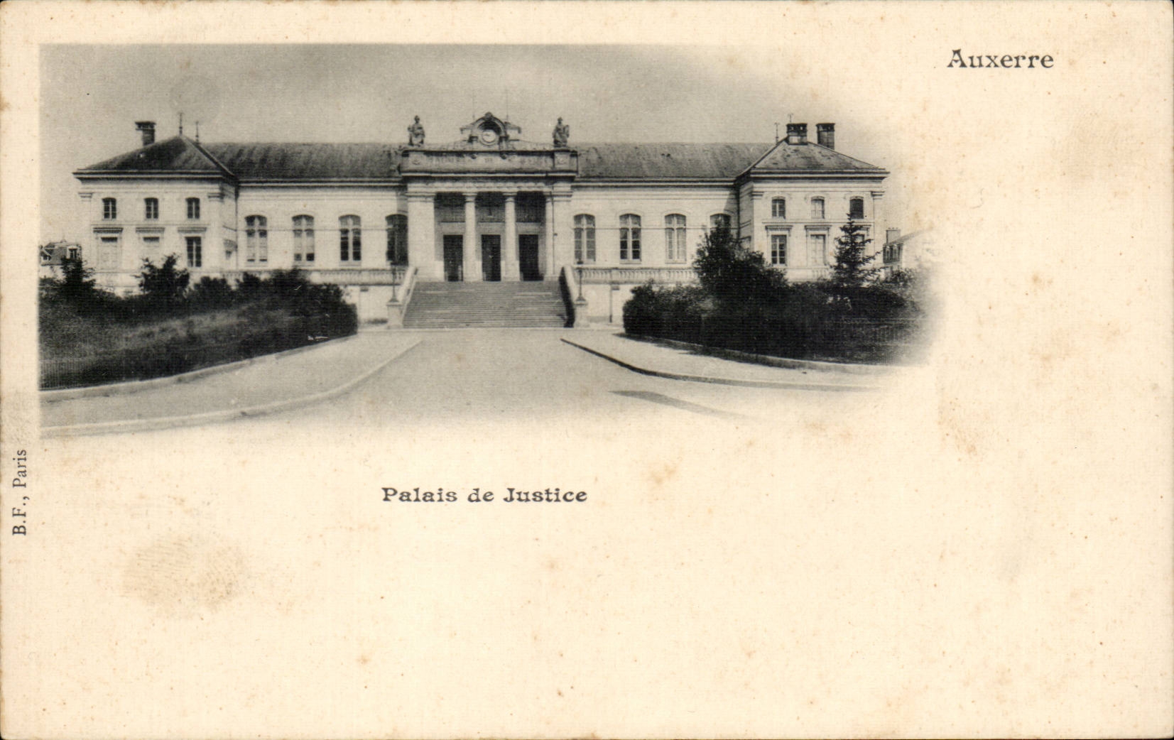 CPA Auxerre Palais de justice