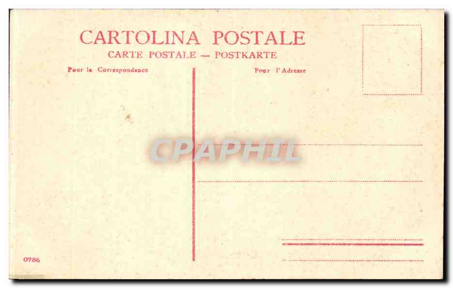CPA Italie Italia Venezia Piazetta — Rückseite