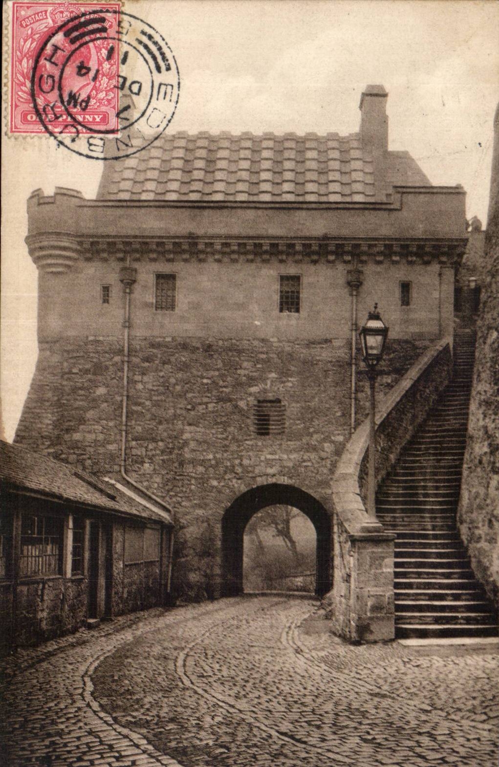 CPA Scotland Ecosse Edinburgh castle Argyle tower