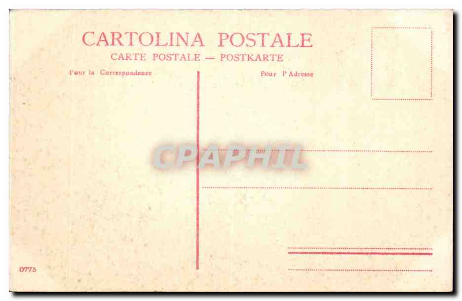 CPA Italie Italia Venezia Chiesa S Marco — Rückseite