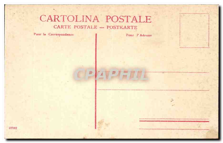 CPA Italie Italia Venezia Palazzo Ducale — Rückseite