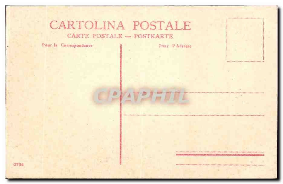 CPA Italie Italia Venezia Porta della Carta — Rückseite