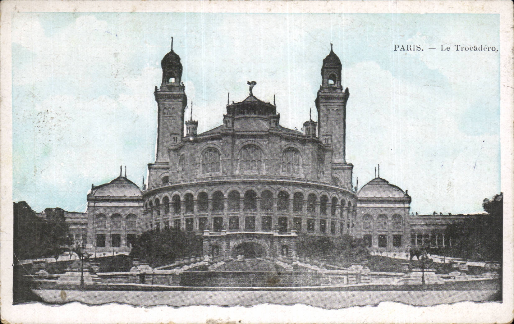 CPA Paris Le Trocadero