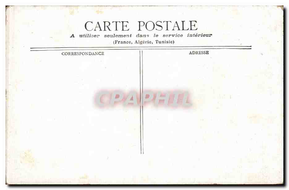 CPA Paris Abside de Notre Dame — Rückseite