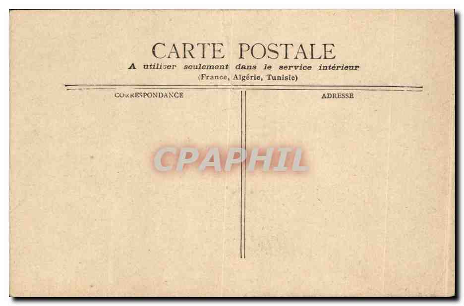 CPA Paris Saint Sulpice — Verso
