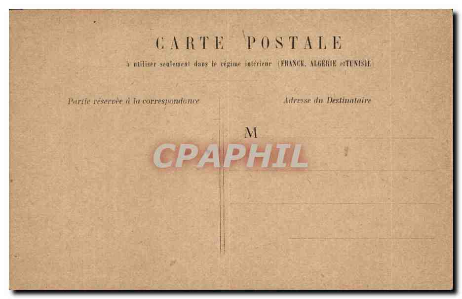 CPA Paris Gare de Lyon — Rückseite