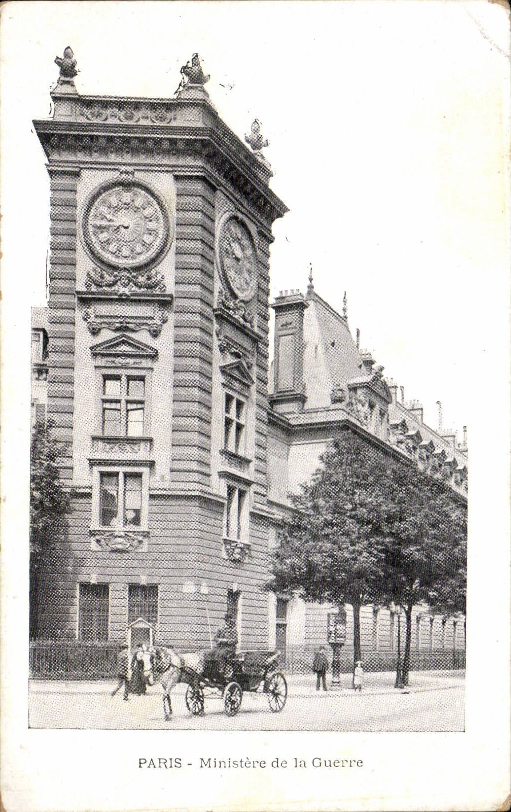 CPA Paris Ministere de la guerre