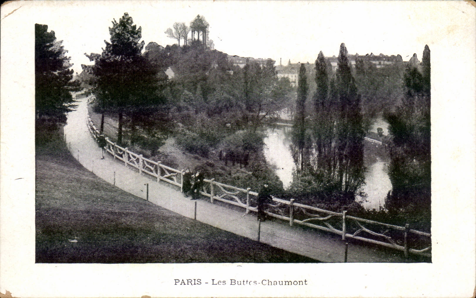 CPA Paris Buttes Chaumont