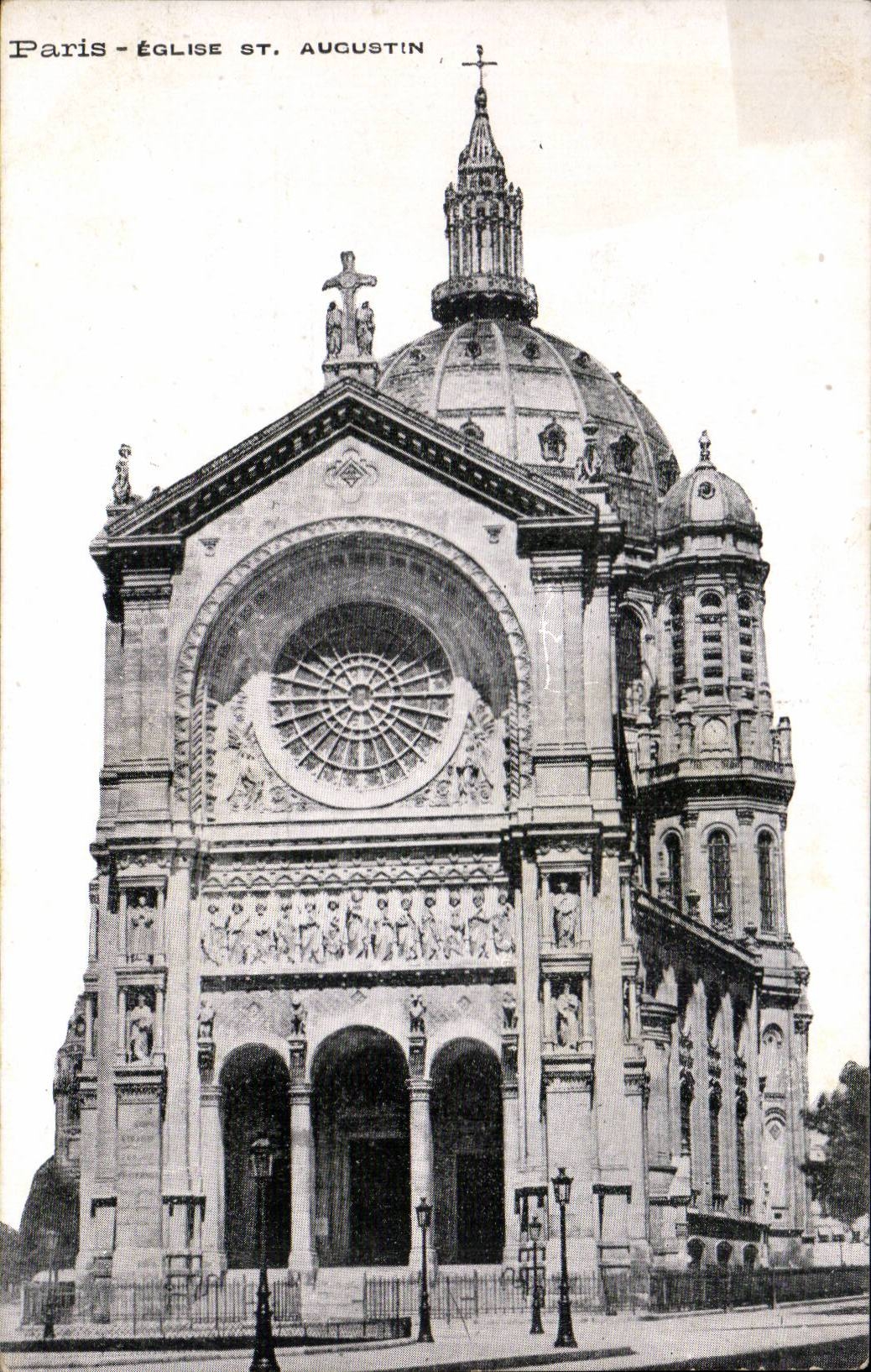 CPA Paris Eglise St Augustin