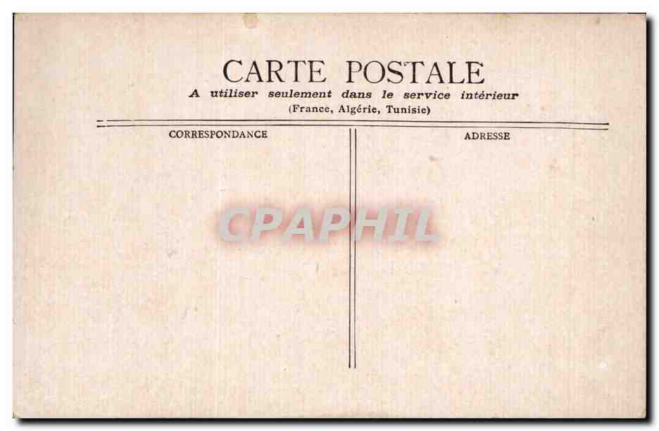 CPA Paris Val de Grace — Rückseite