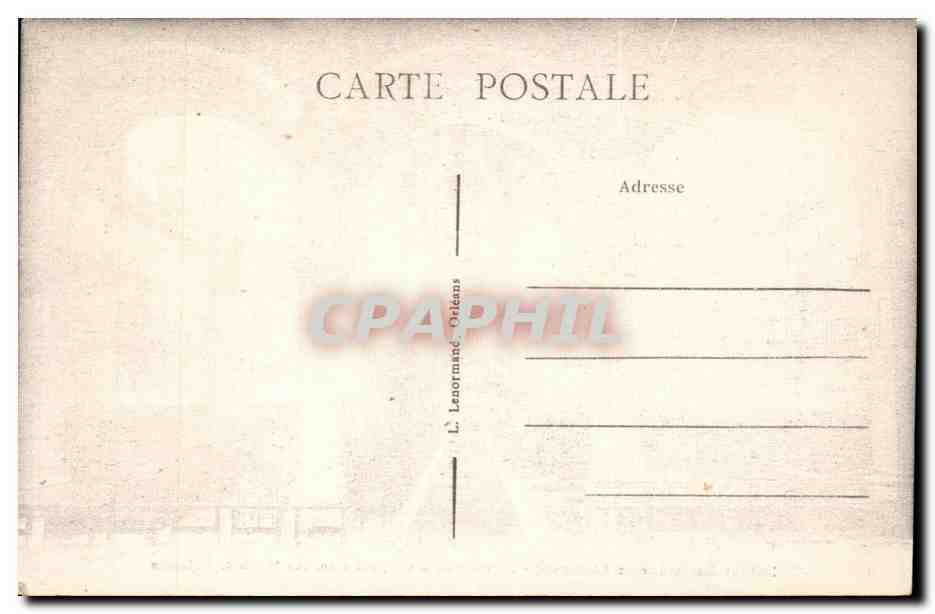 CPA Orleans Institut des gardiennes adoratrices Interieur de la chapelle — Verso