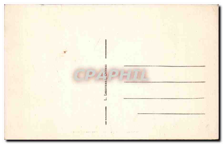 CPA Orleans Eglise Saint pierre le Pueliler — Verso