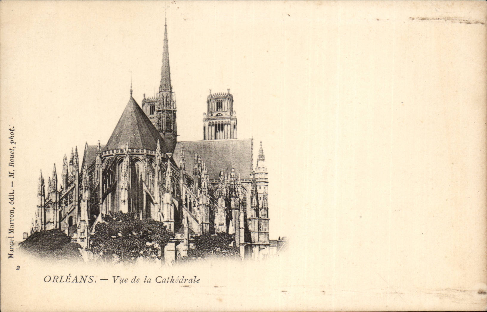 CPA Orleans Vue de la cathedrale