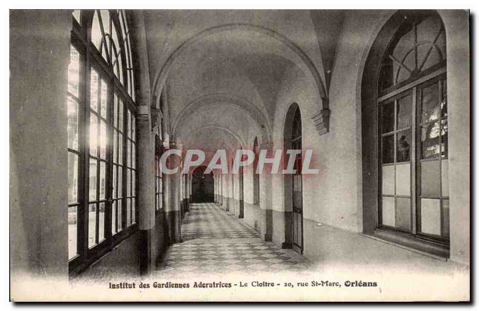 Institut des Gardiennes Aderatrices — Le Cloître — 20, rue St-Marc, Orléans