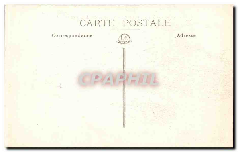 CPA Dijon Vue generale prise de la tour de l'hotel de ville — Rückseite