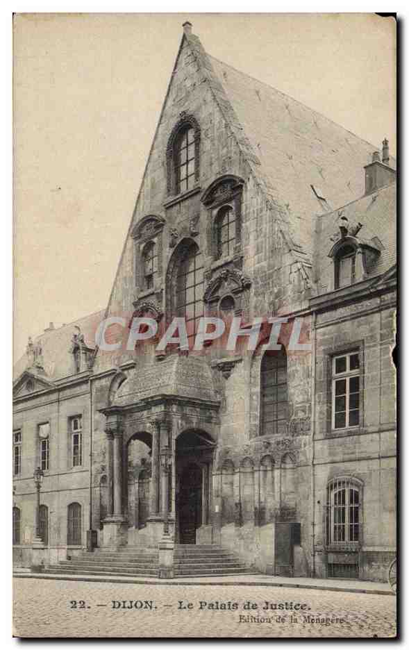 CPA Dijon Le palais de justice