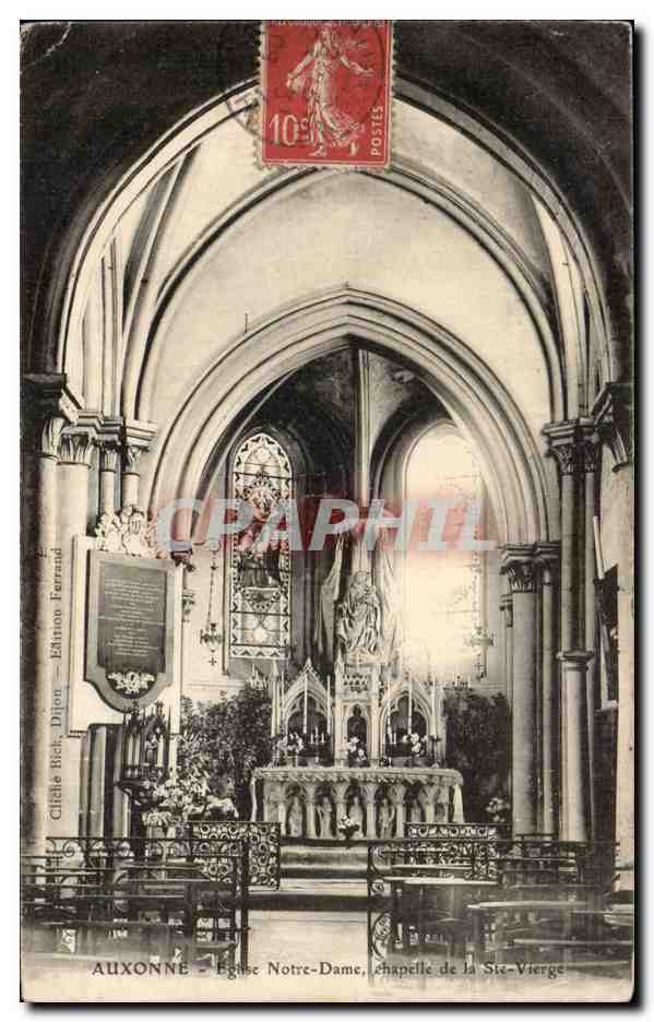 CPA Auxonne Notre Dame Chapelle de la Ste Vierge