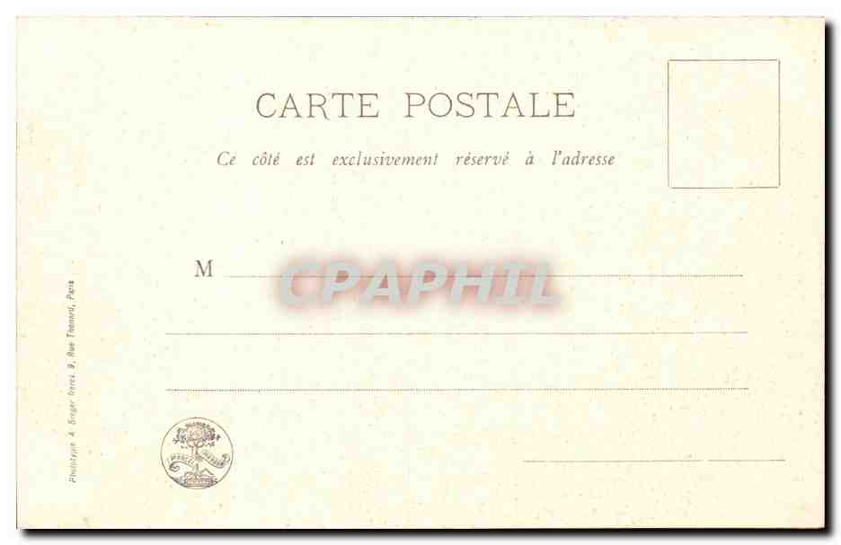 Orleans CPA Statue de Jeanne d'arc Bas reliefs de Vital Dubray — Verso