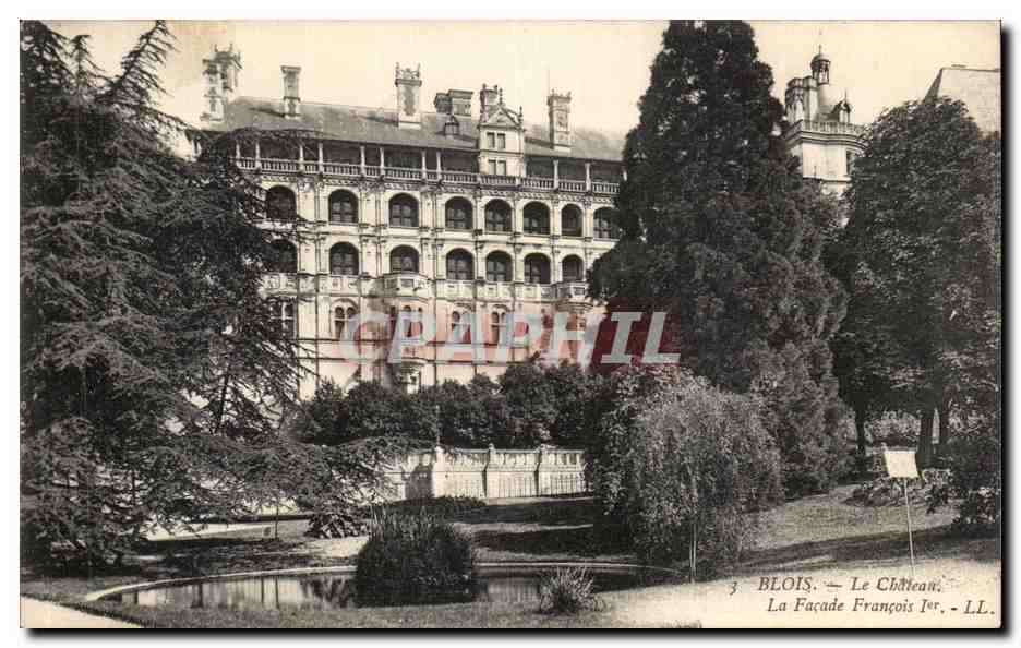 Blois — Le Château — La Façade François Ier — LL