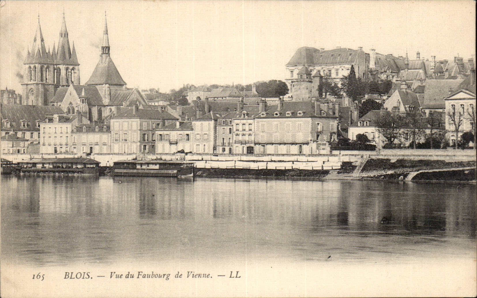 Blois — Vue du Faubourg de Vienne — LL, n° 165