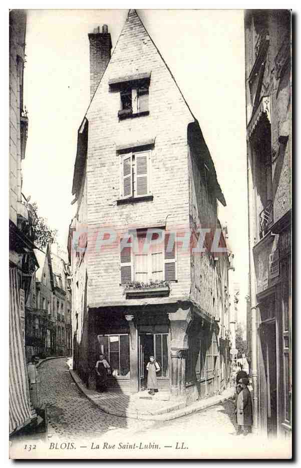 CPA Blois La rue Saint Lubin