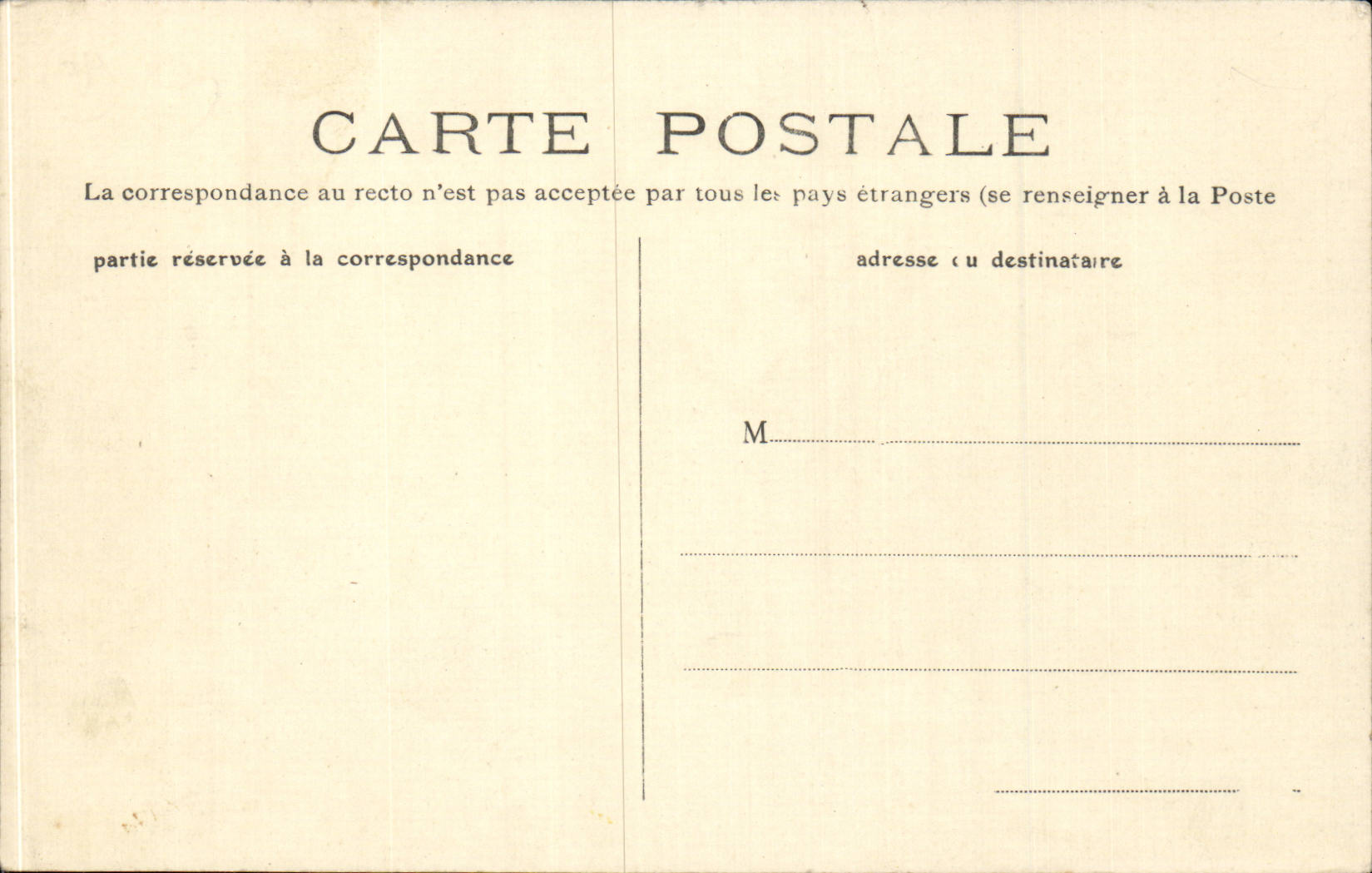 Montpellier — Aqueduc — Éditeur non identifié — Verso