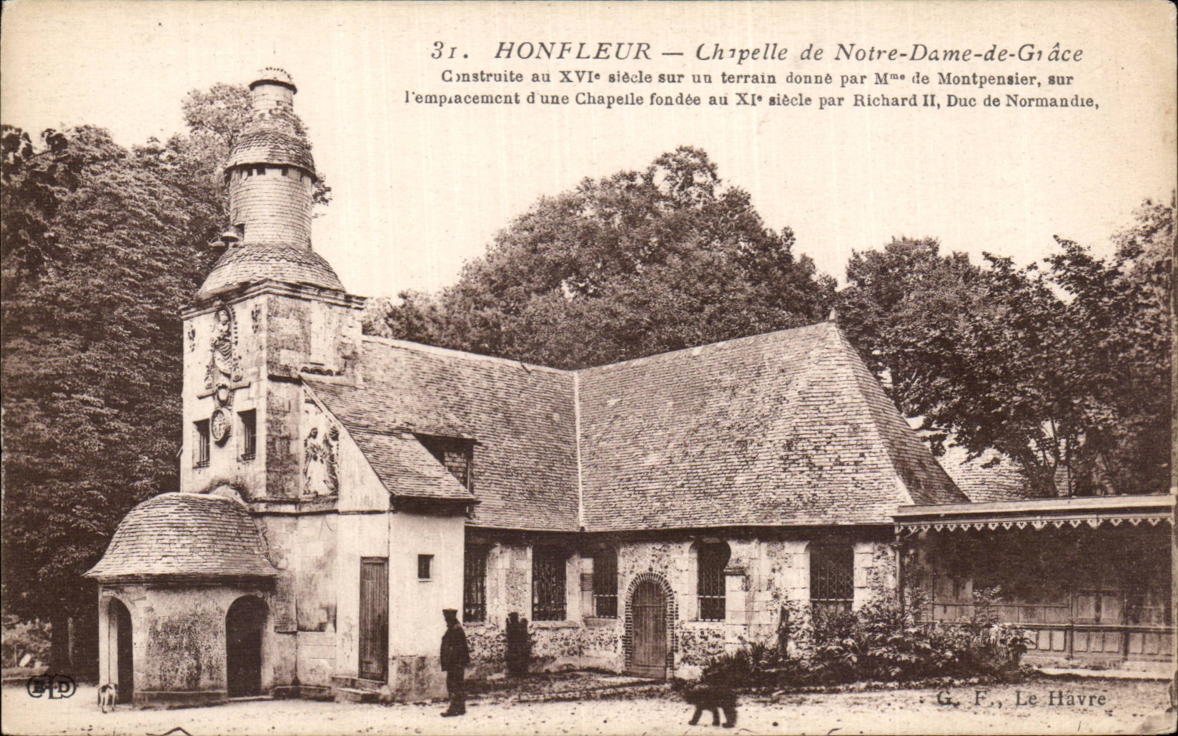 Honfleur — Chapelle de Notre-Dame-de-Griace — G. F., Le Havre