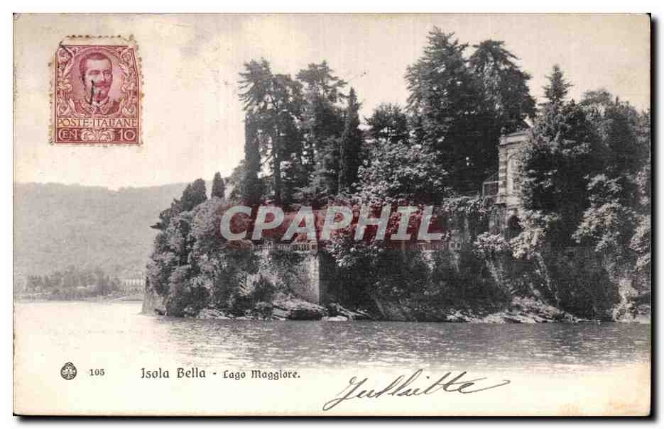 CPA italie Italia isola Bella Lago Maggiore