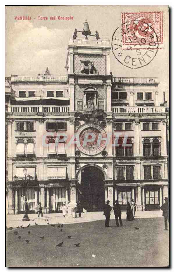 CPA italie Italia Venezia Torre dell Orologio