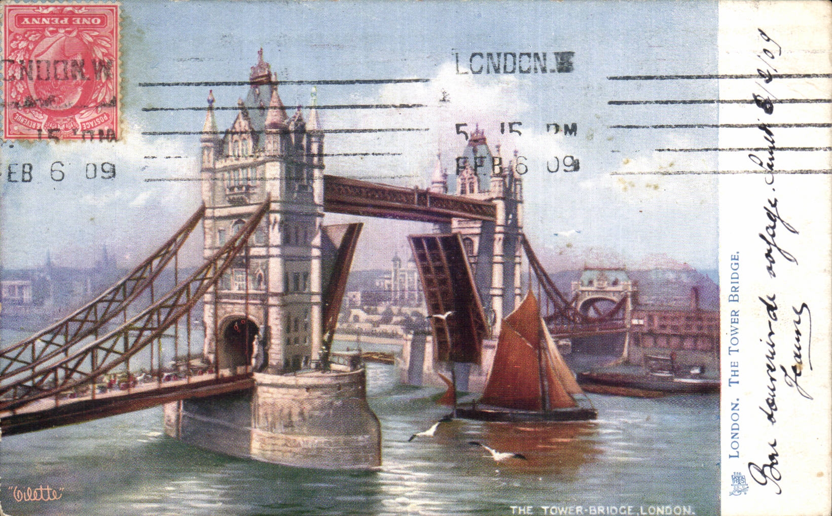 CPA London londres The tower bridge