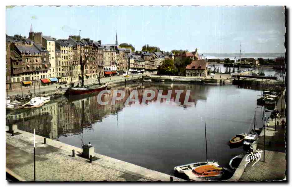 Le Vieux Bassin — Honfleur — Éditions Gaby