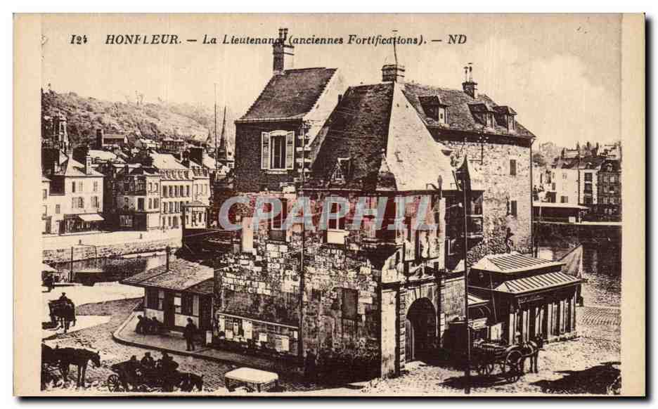 Honfleur — La Lieutenante (anciennes Fortifications) — ND