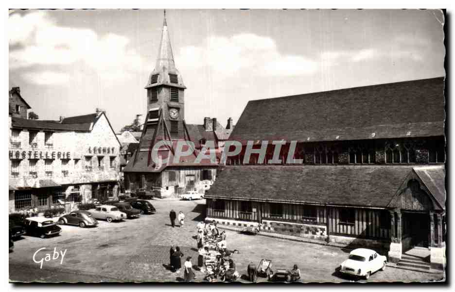 CPA Honfleur Eglise et clocher Sainte Catherine