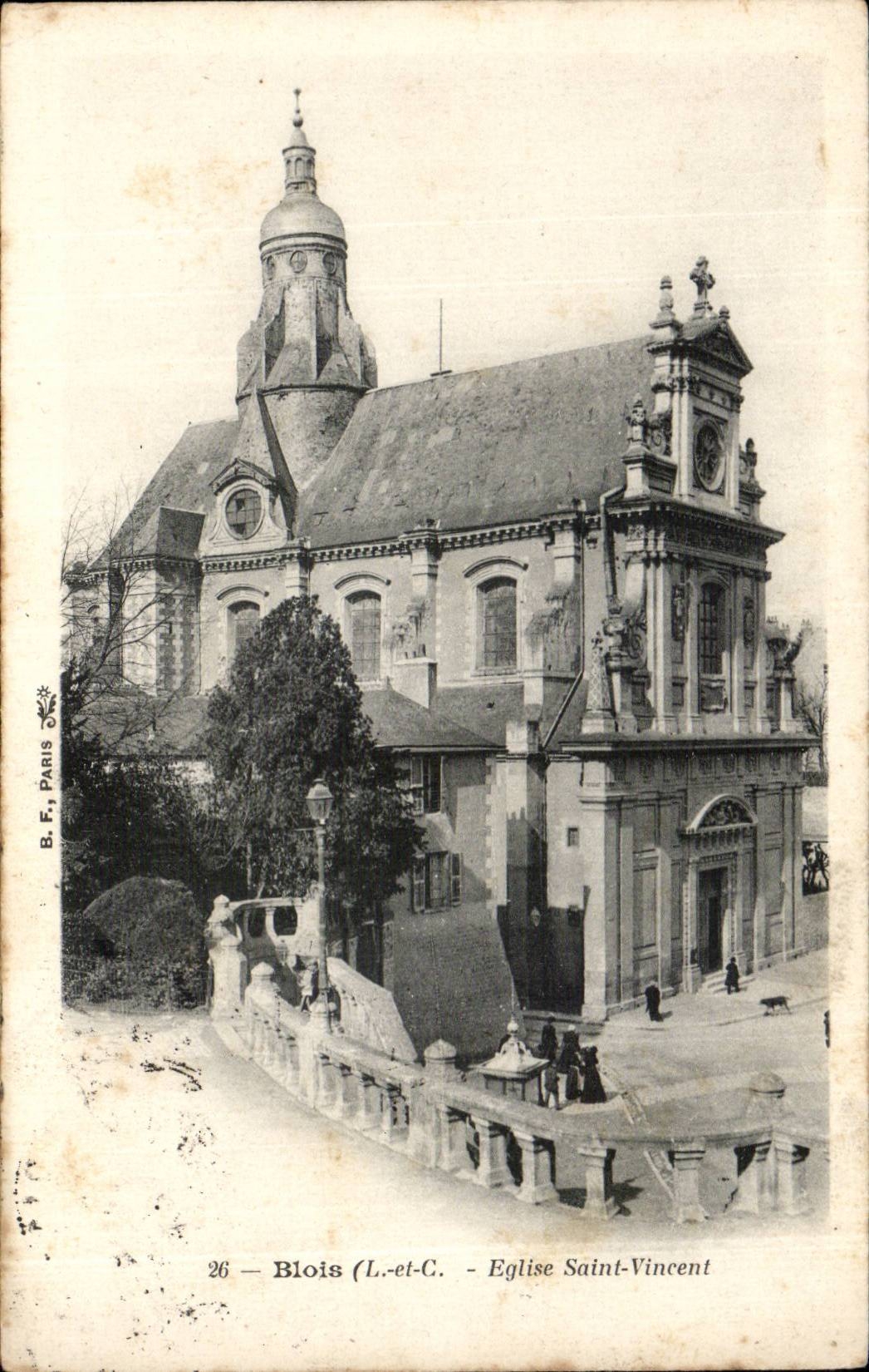 CPA Blois Eglise Saint Vincent