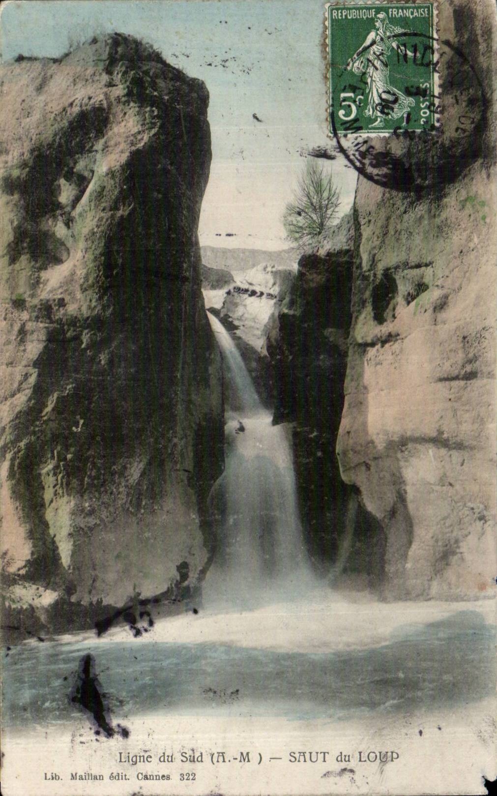 CPA Ligne du Sud Saut du loup