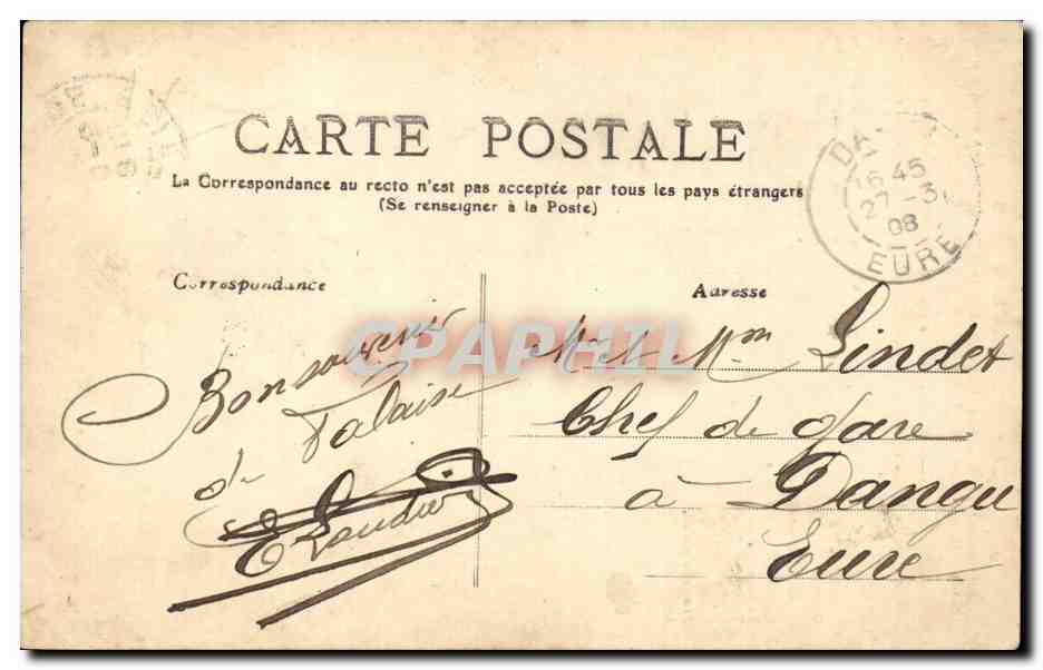 Le Garçons de Falaise — Légende de la Lanterne — C. Jéenne, phot. Falaise — Reverso