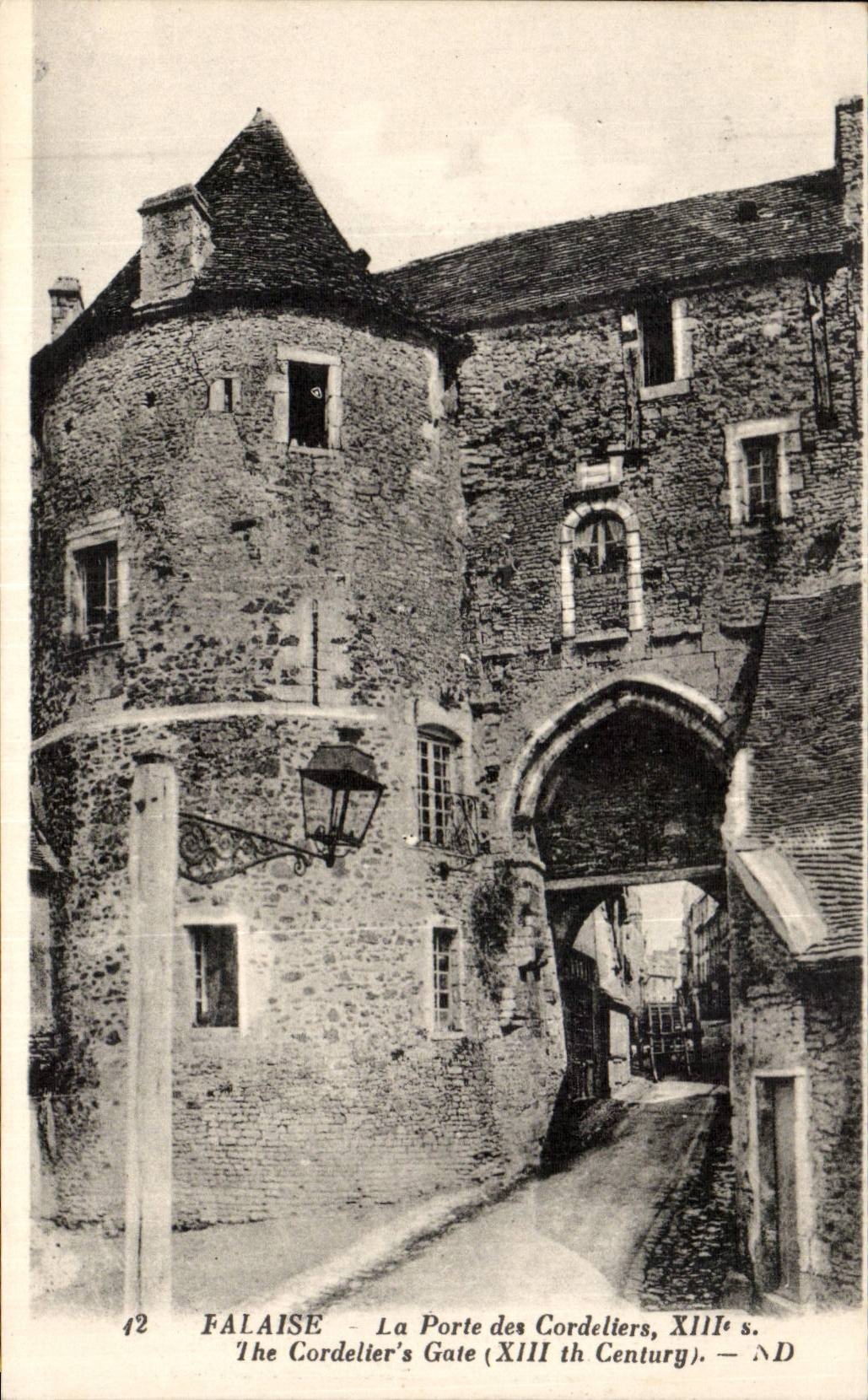 CPA Falaise La porte des Cordeliers 