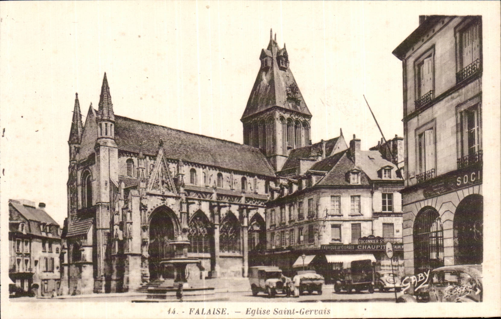 Falaise — Église Saint-Gervais — Édition Gaby